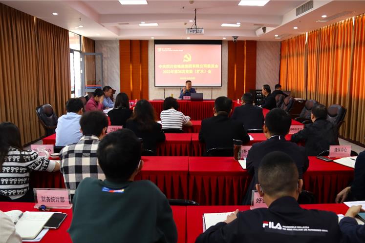 集團(tuán)公司召開(kāi)2022年第38次黨委（擴(kuò)大）會(huì)議